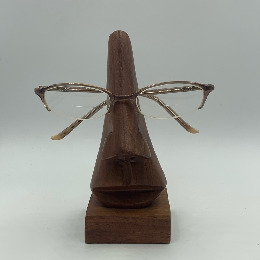 Vintage Kenmark Brown Oval Half Rim Sunglasses